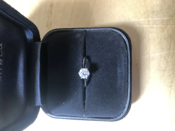 ダイヤモンドリング(指輪) pt900 0.4ct