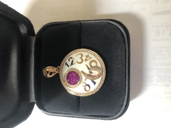 ルビーペンダント 18k