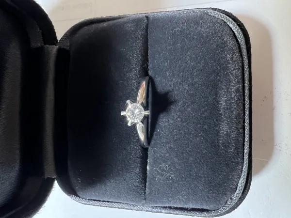 ダイヤモンドリング(指輪) pt900 0.3ct