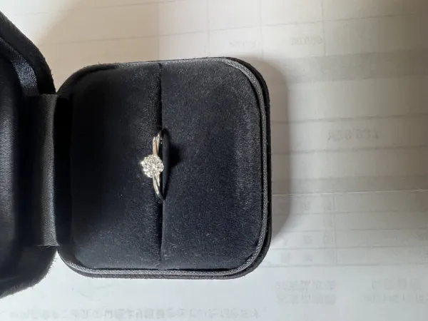 ダイヤモンドリング(指輪) pt900 0.3ct