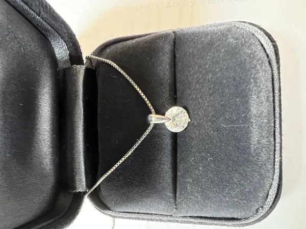 ダイヤモンドネックレス pt900 0.5ct