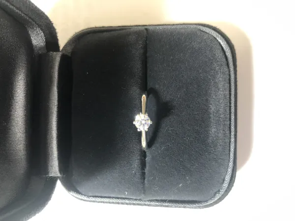 ダイヤモンドリング(指輪) pt900 0.3ct