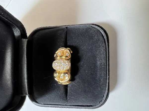 ダイヤモンドリング(指輪) 18k 1ct
