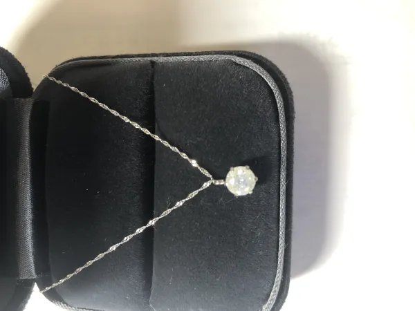 ダイヤモンドネックレス pt900 0.5ct