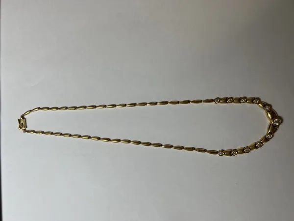 ダイヤモンドネックレス 18k