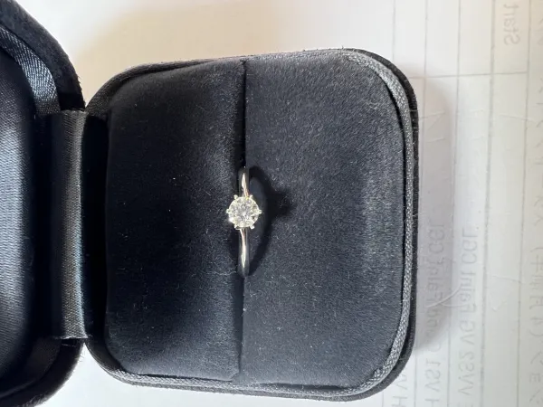 ダイヤモンドリング(指輪) pt900 0.3ct