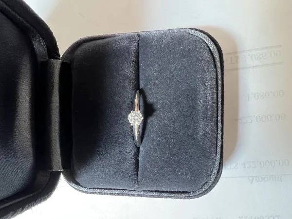 ダイヤモンドリング(指輪) pt900 0.2ct