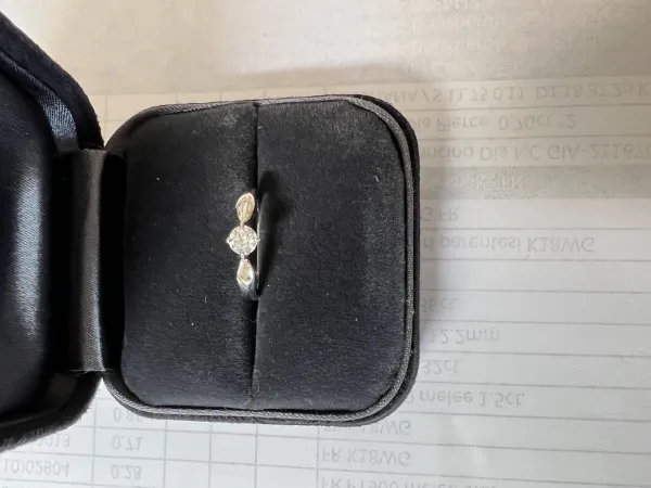 ダイヤモンドリング(指輪) pt900 0.3ct