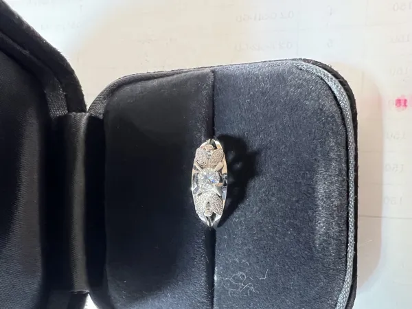 ダイヤモンドリング(指輪) pt900 0.3ct
