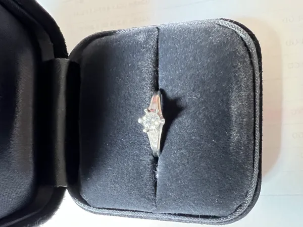 ダイヤモンドリング(指輪) pt900 0.2ct