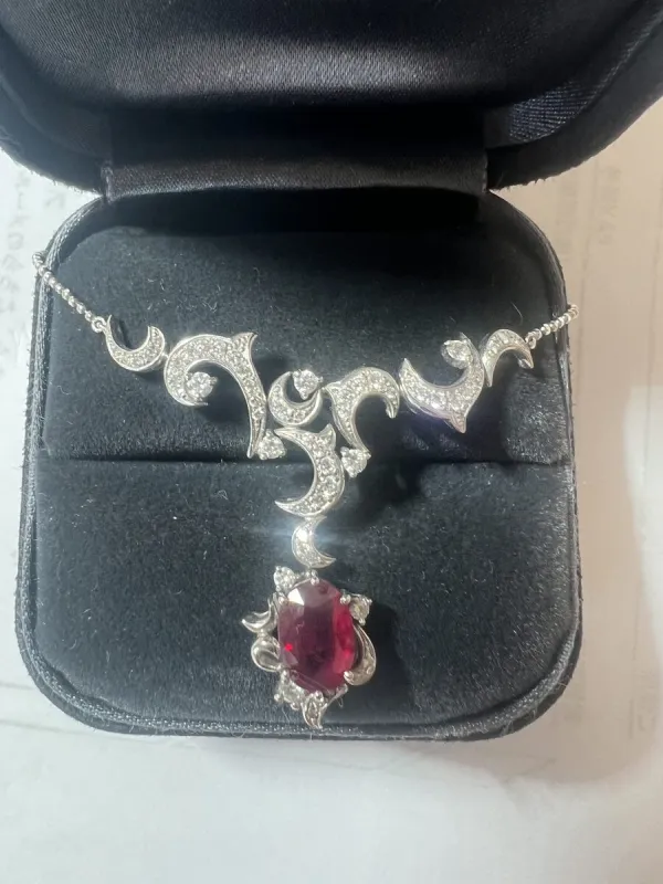 ルビーペンダント 18k