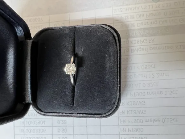 ダイヤモンドリング(指輪) pt900 0.5ct