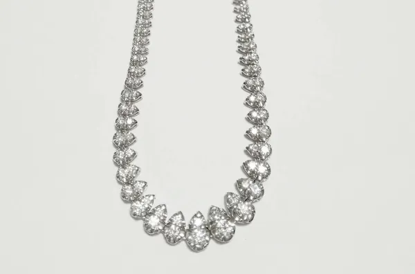 ダイヤモンドネックレス k18 3.55ct