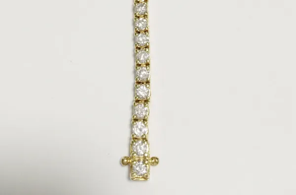 ダイヤモンドブレスレット k18 3.57ct