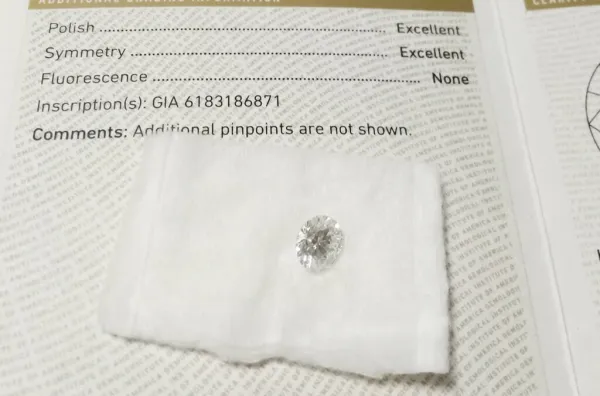 ダイヤモンドルース 2.02ct E VS-1 Excellent