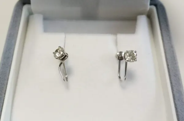 ダイヤモンドイヤリング/ピアス 1ct