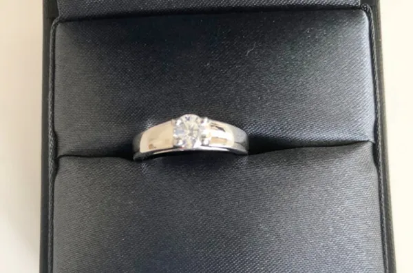 ダイヤモンドリング(指輪) k14 0.51ct