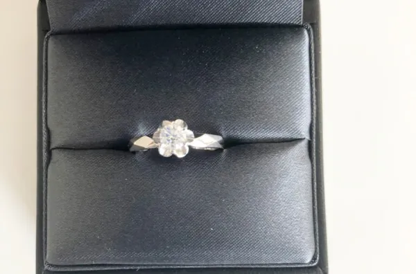 ダイヤモンドリング(指輪) k14 0.24ct
