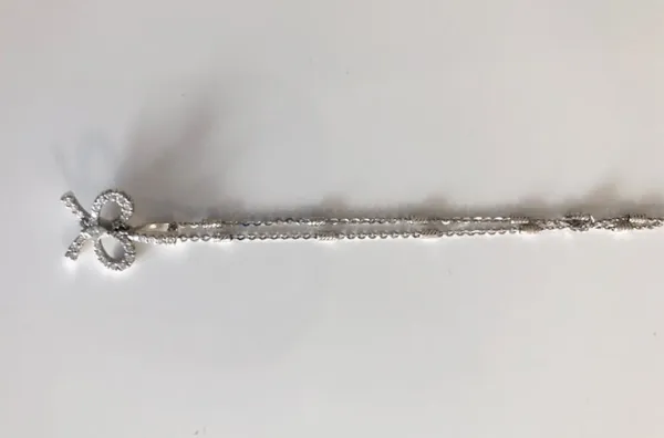ダイヤモンドネックレス k14 0.5ct
