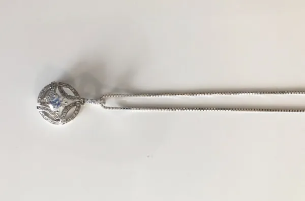 ダイヤモンドペンダント k14 0.5ct