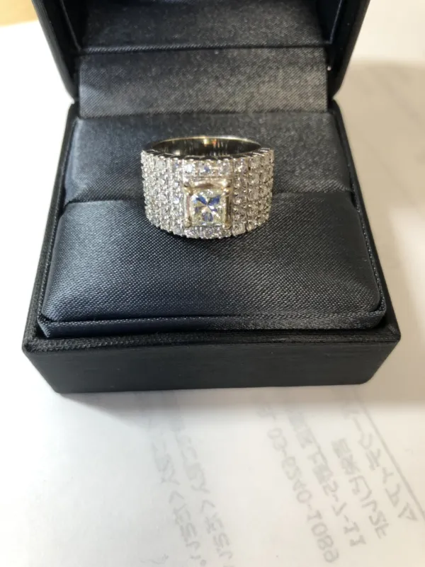 ダイヤモンドリング(指輪) K10 1.7ct