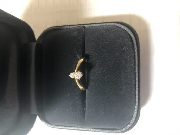 ダイヤモンドリング(指輪) 18k 0.5ct