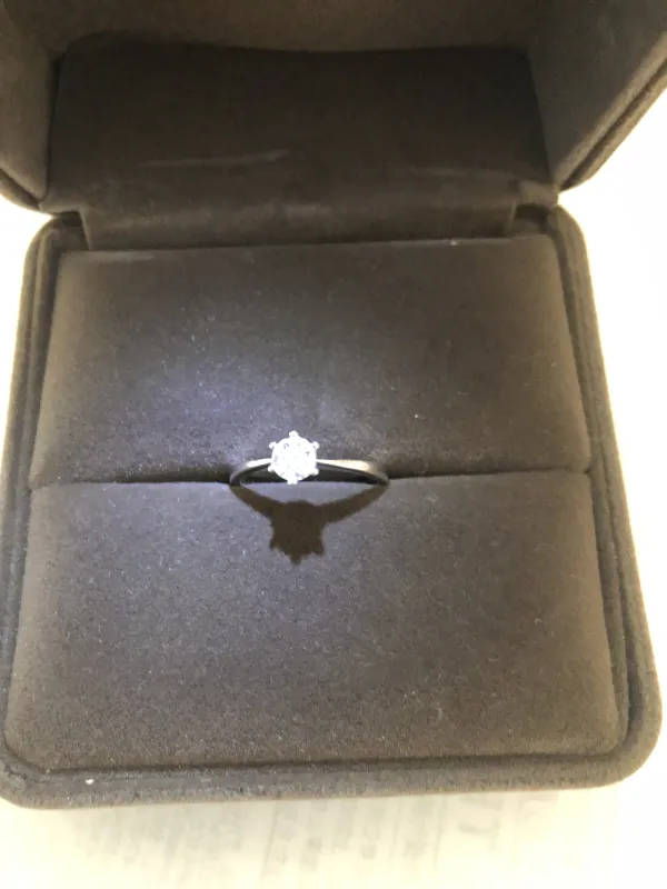 ダイヤモンドリング(指輪) PT900 0.3ct