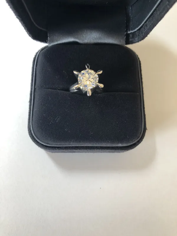 ダイヤモンドリング(指輪) pt900 2.5ct