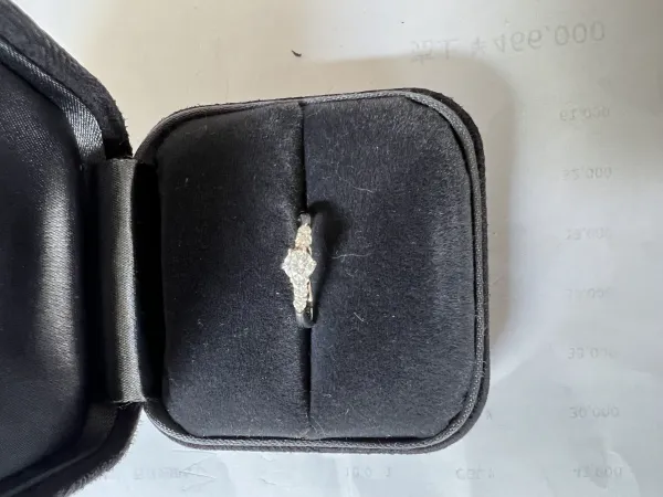 ダイヤモンドリング(指輪) pt900 0.3ct