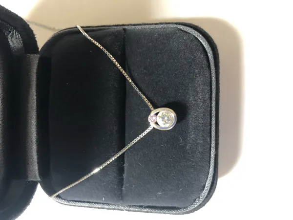 ダイヤモンドネックレス pt900 0.5ct
