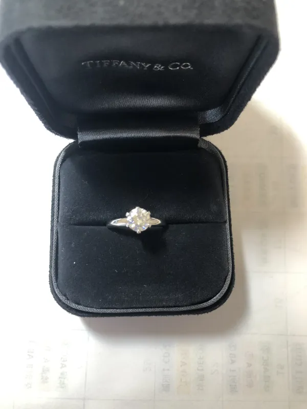 ダイヤモンドリング(指輪) pt900 1.3ct