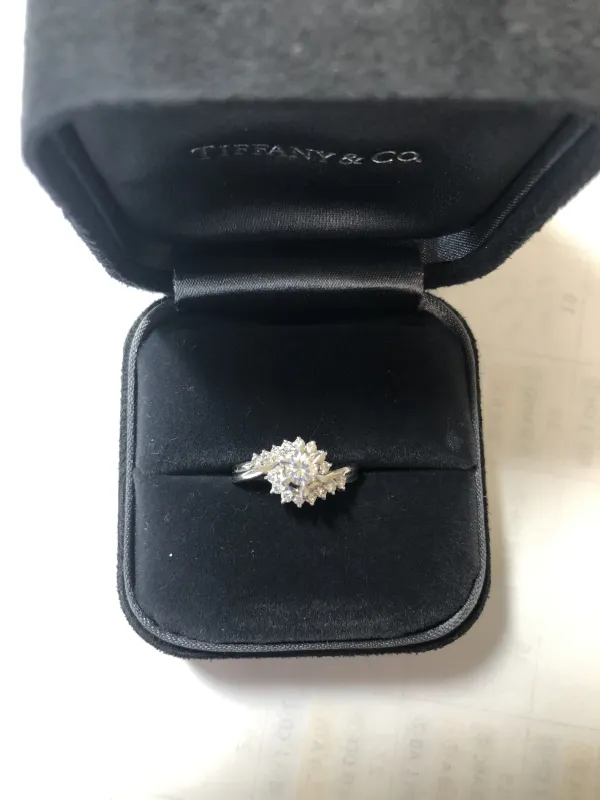 ダイヤモンドリング(指輪) pt900 0.6ct