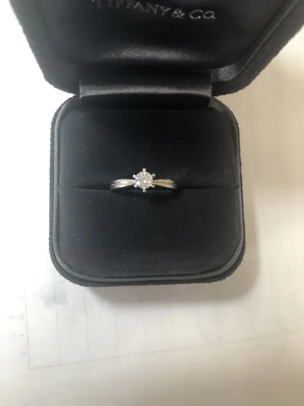 ダイヤモンドリング(指輪) pt900 0.3ct