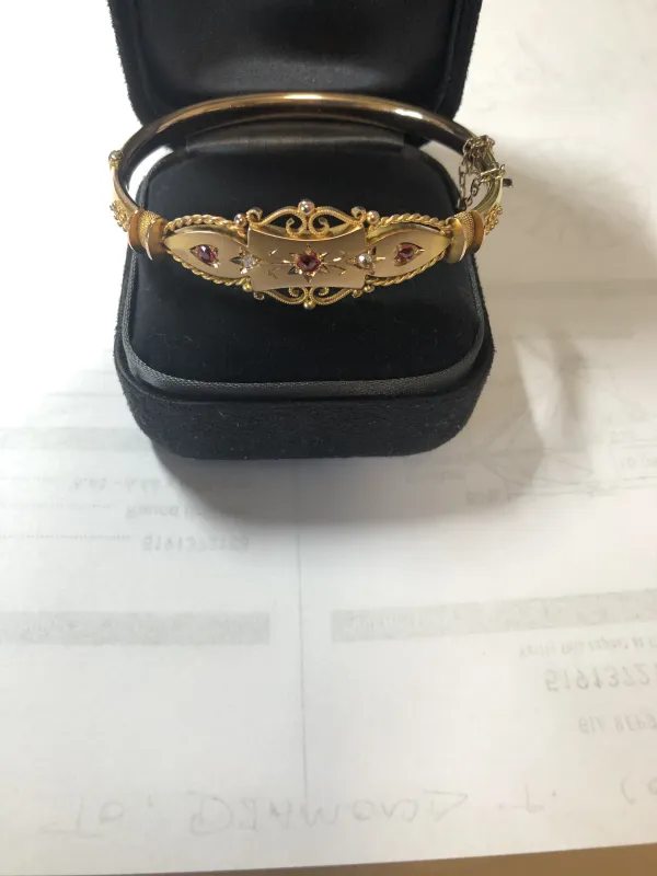 ダイヤモンドブレスレット 18k