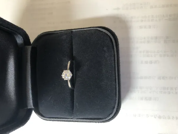 ダイヤモンドリング(指輪) pt900 0.7ct