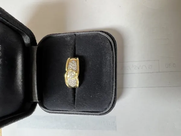 ダイヤモンドリング(指輪) 18k 1ct