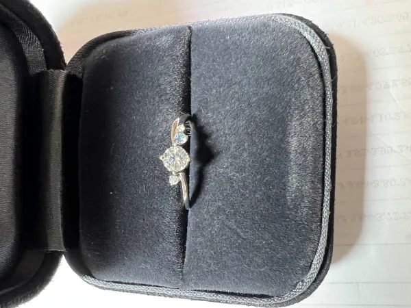 ダイヤモンドリング(指輪) pt900 0.3ct