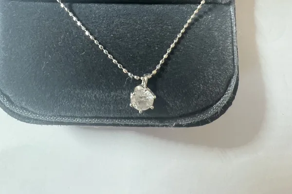 ダイヤモンドネックレス pt900 0.5ct