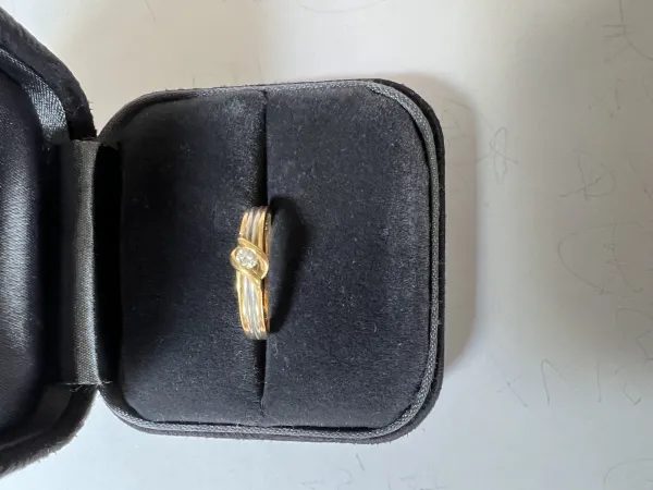 ダイヤモンドリング(指輪) 18k pt900 0.2ct