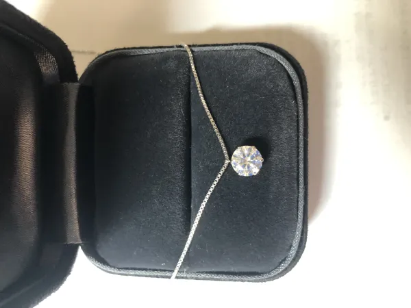 ダイヤモンドネックレス pt900 0.6ct