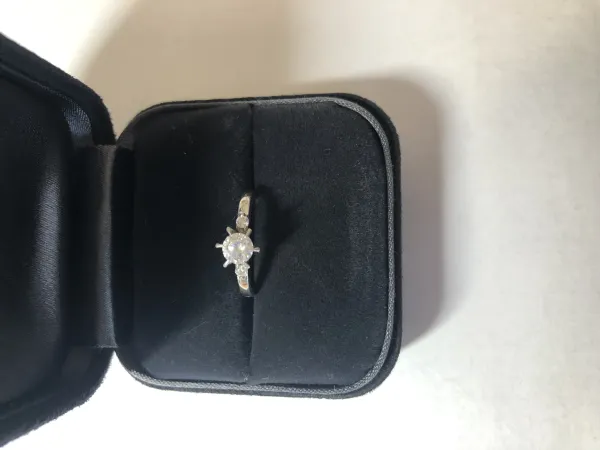 ダイヤモンドリング(指輪) pt900 0.2ct