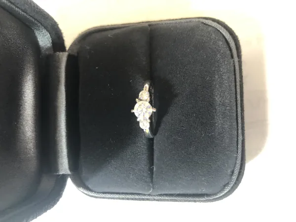 ダイヤモンドリング(指輪) pt900 0.3ct