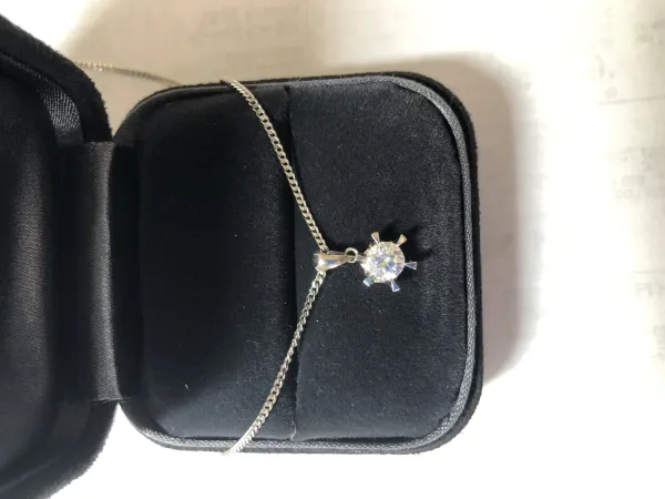 ダイヤモンドネックレス pt900 0.5ct