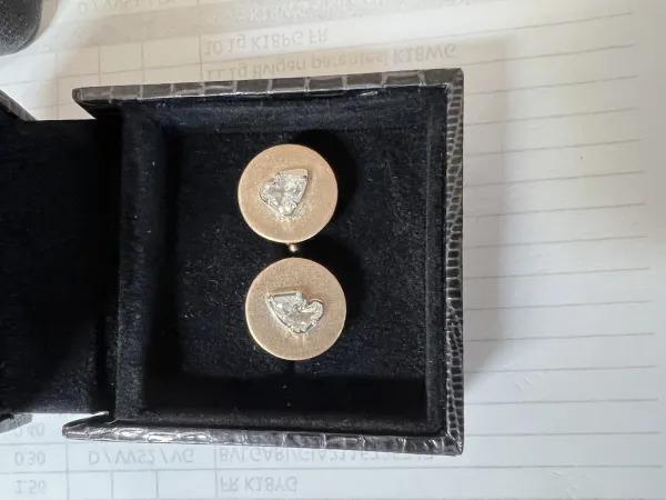 ダイヤモンドネクタイピン 18k