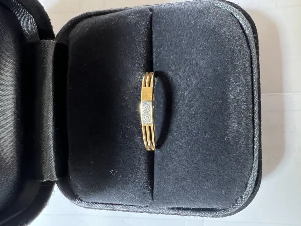 ダイヤモンドリング(指輪) 18k 0.2ct