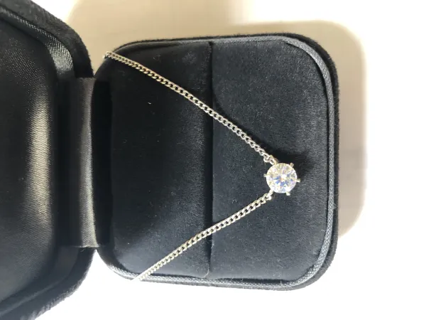 ダイヤモンドネックレス pt900 0.5ct