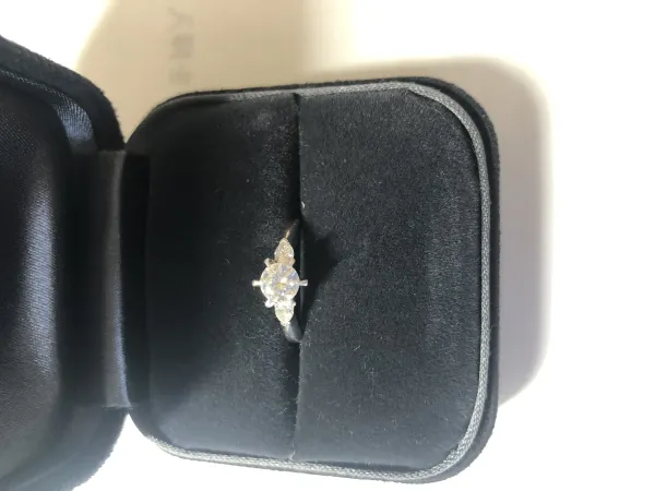ダイヤモンドリング(指輪) pt900 0.3ct