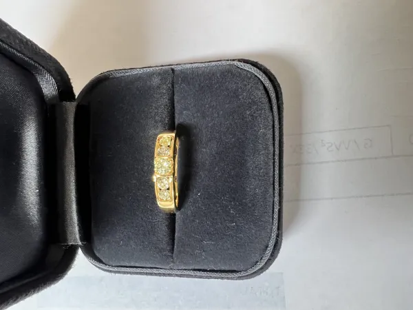 ダイヤモンドリング(指輪) 18k 0.5ct