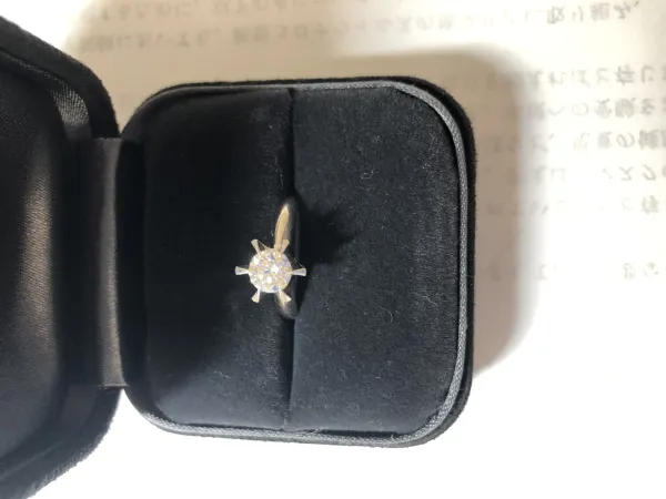 ダイヤモンドリング(指輪) pt900 0.6ct