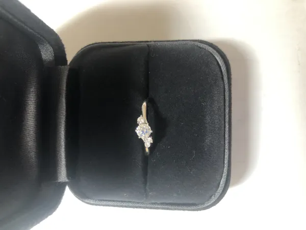 ダイヤモンドリング(指輪) pt900 0.3ct